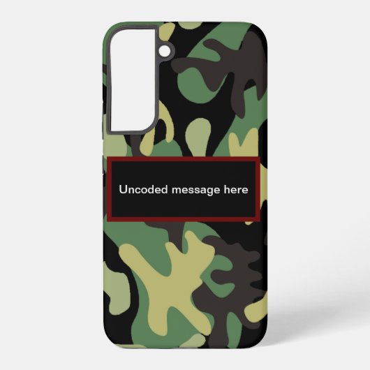 Coque Samsung Galaxy Camo (Verso)