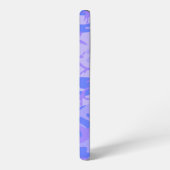 Coque Samsung Galaxy Camouflage Pastel Blue Motif Abstrait (Côté gauche)