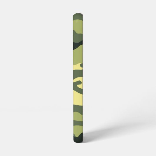 Coque Samsung Galaxy Camping Chasse Camouflage vert (Côté gauche)