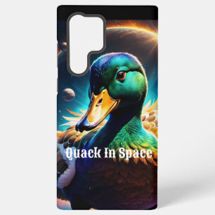 Coque Samsung Galaxy "Canard Cosmique : Un Voyage Vibrant à Travers l'E