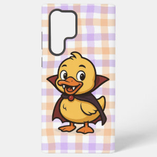 Coque Samsung Galaxy Canard vampire mignon de dessin animé Halloween 
