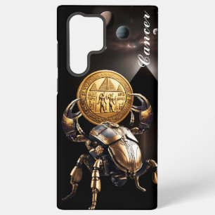 Coque Samsung Galaxy Cancer, zodiaque, or, naissance, conception, joli
