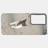 Coque Samsung Galaxy Capo von Oppenheim, Jack Russell Terrier Chien (Côté gauche)