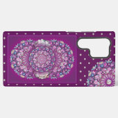 Coque Samsung Galaxy Cardinal Red Rosace (Verso Horizontal)