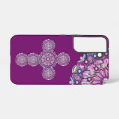 Coque Samsung Galaxy Cardinal Red Rosace (Verso Horizontal)