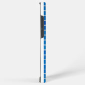Coque Samsung Galaxy Carreau de mosaïque bleu (Côté droit)