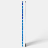 Coque Samsung Galaxy Carreau de mosaïque bleu (Côté gauche)