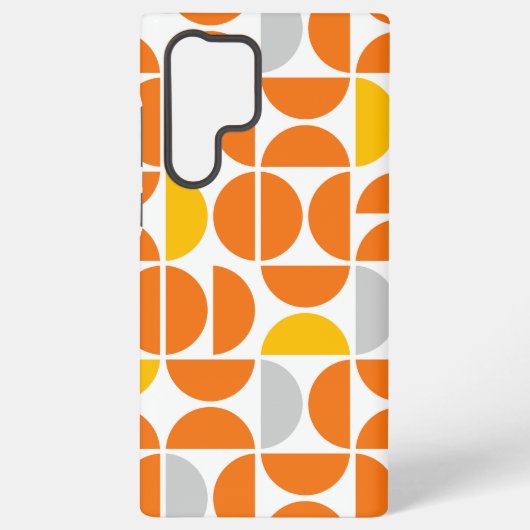 Coque Samsung Galaxy Carreaux ensoleillés du milieu du siècle (Verso)