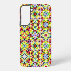 Coque Samsung Galaxy Carreaux Méditerranéens, Carreaux à Encre Alcooliq