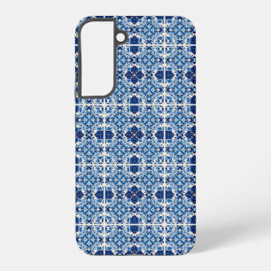 Coque Samsung Galaxy Carreaux Méditerranéens, Portugais, Azulejo, Majol