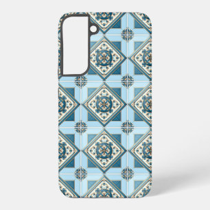 Coque Samsung Galaxy Carrelage méditerranéen, Portugais, Azulejo, Majol