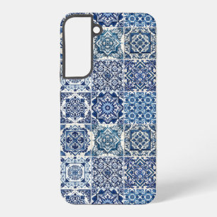 Coque Samsung Galaxy Carrelage méditerranéen, Portugais, Azulejo, Majol