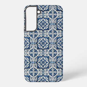 Coque Samsung Galaxy Carrelage méditerranéen, Portugais, Azulejo, Majol