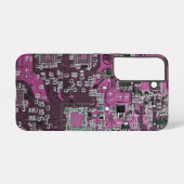 Coque Samsung Galaxy Carte circuit imprimé circuit imprimé circuit viol (Verso Horizontal)