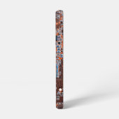 Coque Samsung Galaxy Carte circuit imprimé circuit orange PCB (Côté gauche)