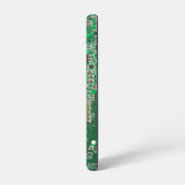 Coque Samsung Galaxy Carte circuit imprimé circuit vert PCB (Côté gauche)