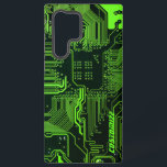 Coque Samsung Galaxy Carte de circuit électronique écologique à circuit<br><div class="desc">Cadeaux de circuits imprimés personnalisés pour les geeks ou cadeaux pour les nerds. En voici un pour l'Ordinateur Nerd ou Geek en chacun de nous. Geek Sortez votre Nerd avec cette carte de circuit électronique PCB personnalisée. Il s'agit d'une image de fond d'une carte de circuit imprimé ou d'une carte...</div>