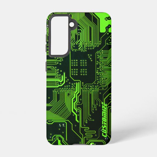 Coque Samsung Galaxy Carte de circuit électronique écologique à circuit (Verso)