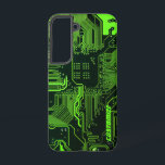 Coque Samsung Galaxy Carte de circuit électronique écologique à circuit<br><div class="desc">Cadeaux de circuits imprimés personnalisés pour les geeks ou cadeaux pour les nerds. En voici un pour l'Ordinateur Nerd ou Geek en chacun de nous. Geek Sortez votre Nerd avec cette carte de circuit électronique PCB personnalisée. Il s'agit d'une image de fond d'une carte de circuit imprimé ou d'une carte...</div>