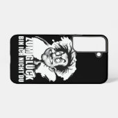 Coque Samsung Galaxy Cartoonkunst mit „Zum Glück…“-Zitat (Verso Horizontal)