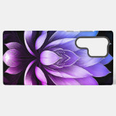 Coque Samsung Galaxy cas téléphonique Lilly violet (Verso Horizontal)