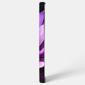 Coque Samsung Galaxy cas téléphonique Lilly violet (Côté gauche)