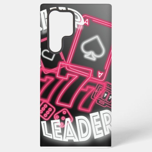 Coque Samsung Galaxy Casino ChipLeader (Verso)