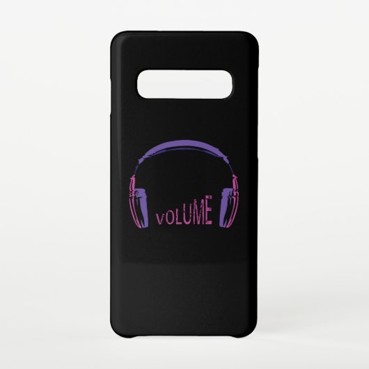 Coque Samsung Galaxy Casque Volume (Dos)