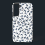 Coque Samsung Galaxy Cellules bleues, Cloches, Bellflowers<br><div class="desc">Bellflowers peint à la main dans Photoshop,  sans couture motif</div>