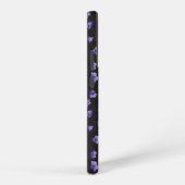 Coque Samsung Galaxy Cellules bleues de minuit, cloches, Bellflowers (Côté droit)