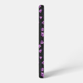 Coque Samsung Galaxy Cellules bleues de minuit, cloches, Bellflowers 2 (Côté gauche)