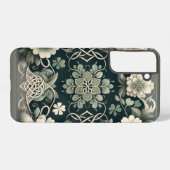Coque Samsung Galaxy Celtic Clover Floral Charm (Verso Horizontal)