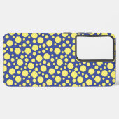 Coque Samsung Galaxy Cercles funky jaune géométrique samsung boîtier de (Côté gauche)
