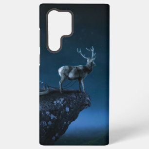 Coque Samsung Galaxy cerf au clair de lune