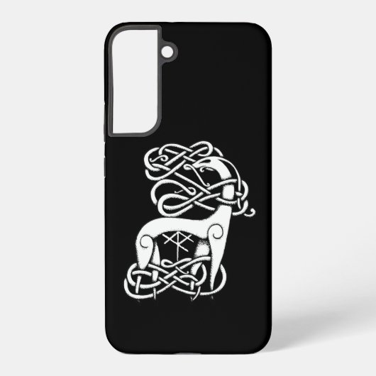 Coque Samsung Galaxy Cerf céleste/nordique (Verso)