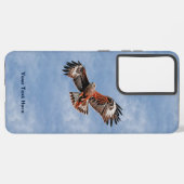 Coque Samsung Galaxy Cerf-volant rouge (Verso Horizontal)