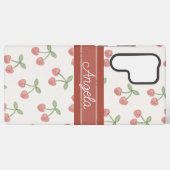 Coque Samsung Galaxy Cerises amoureuses (Verso Horizontal)