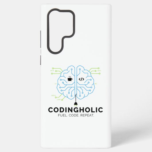 Coque Samsung Galaxy Cerveau de la technologie propre pour les codeurs (Verso)