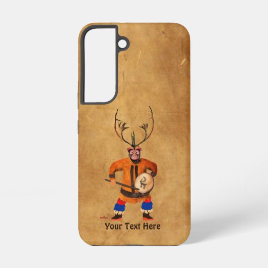 Coque Samsung Galaxy Chaman au tambour (Verso)