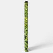 Coque Samsung Galaxy Champ fleuri vert luxuriant (Côté gauche)