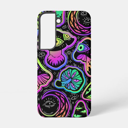 Coque Samsung Galaxy Champignons Trippy (Verso)