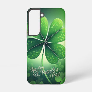 Coque Samsung Galaxy Chance de la Saint Patrick - Shamrocks d'aquarelle