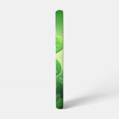 Coque Samsung Galaxy Chance de la Saint-Patrick - Trèfles aquarelle 🍀✨ (Côté gauche)