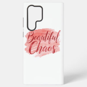 Coque Samsung Galaxy Chaos Beau Rose Féminin Aquarelle