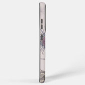 Coque Samsung Galaxy Chardon bleu (Côté droit)