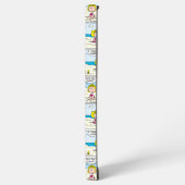 Coque Samsung Galaxy Charlie Brown & Glace Sally À La Plage (Côté gauche)