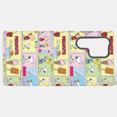 Coque Samsung Galaxy Charlie Brown, Snoopy & Sally | Crème glacée (Verso Horizontal)