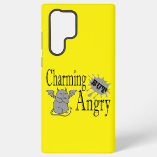 Coque Samsung Galaxy Charming mais en colère petit chat diable drôle ci