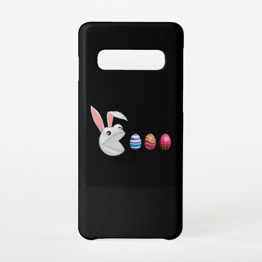 Coque Samsung Galaxy Chasse aux oeufs Lapin de Pâques (Dos)