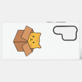 Coque Samsung Galaxy Chat assis à l'intérieur du carton (Verso Horizontal)